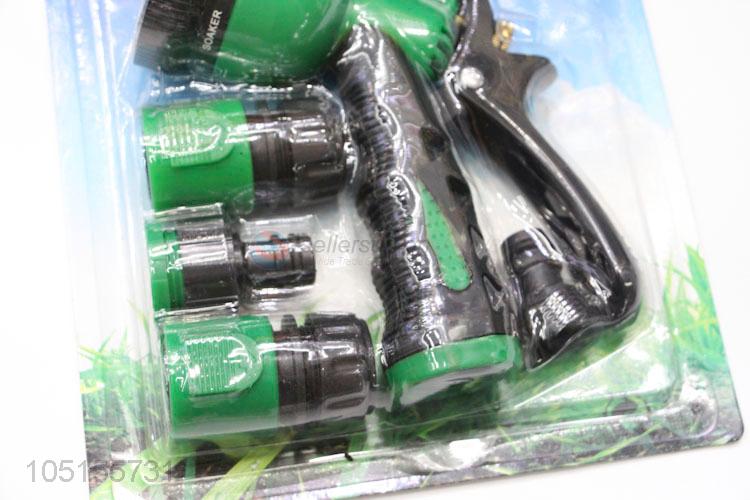 Factory Direct Supply High Pressure Green Water Garden Spray Gun Set