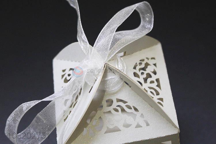 Manufacturer custom laser cut guest candy wedding boxes