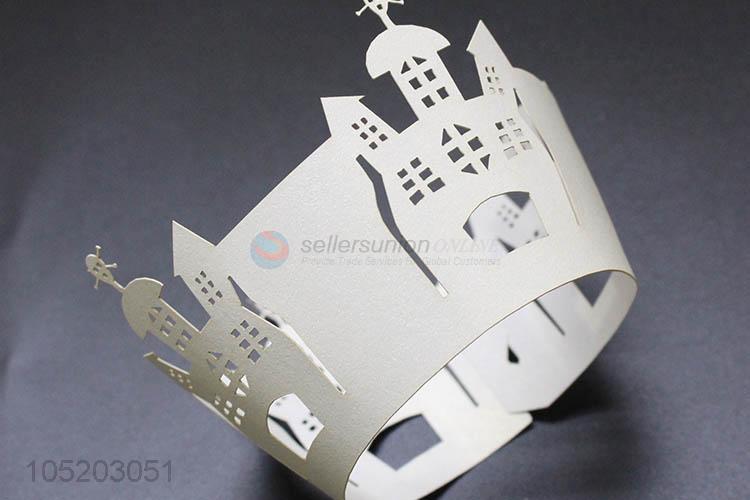 Manufacturer custom cupcake wrapper laser cut paper cake holder for party decoration