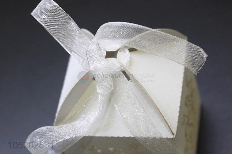 Wholesale new style laser cut guest candy wedding boxes