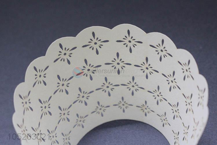 Resonable price cupcake wrapper laser cut paper cake holder for party decoration