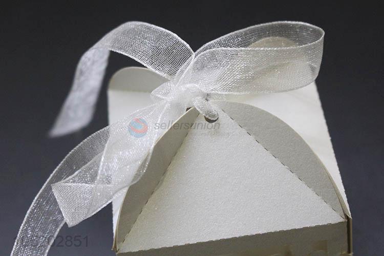 Customized wholesale laser cut packing chocolate paper gift candy boxes