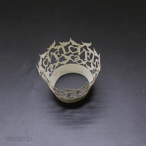 Factory wholesale wedding favor party supplies laser cut cup cake wrappers