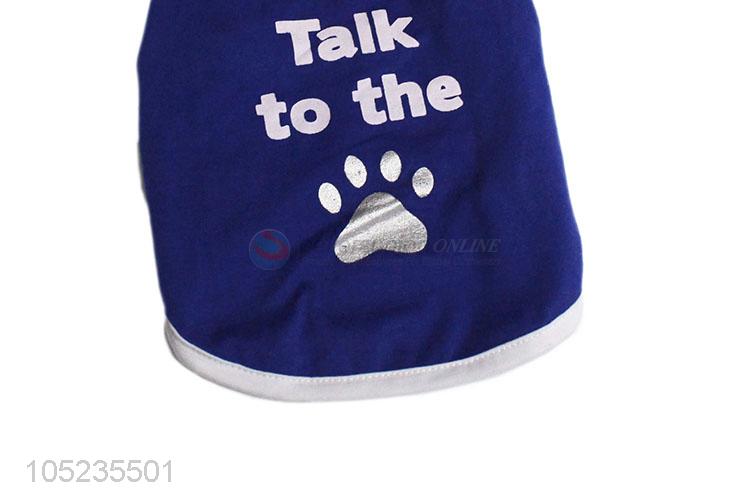 Promotional Wholesale Cute Pet Clothes Summer Thin Vest