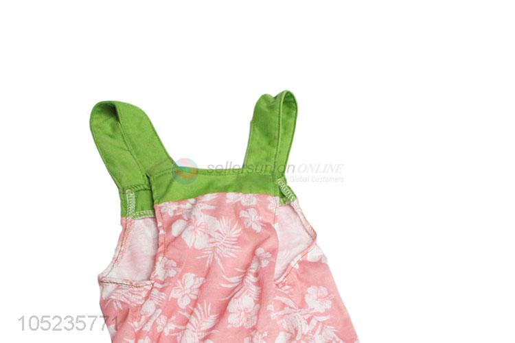 Factory Sale Lovely Floral Pet Dress Summer Dog Clothes