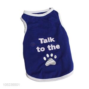 Promotional Wholesale Cute Pet Clothes Summer Thin Vest