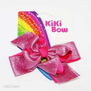 Wholesale pretty fashion big bowknot hair clip