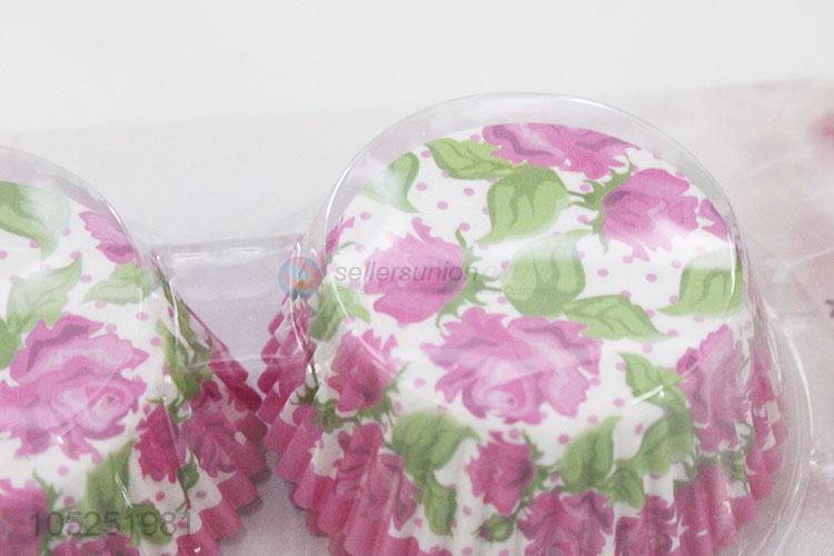 Wholesale Flower Pattern Cake Cup Cupcake Case