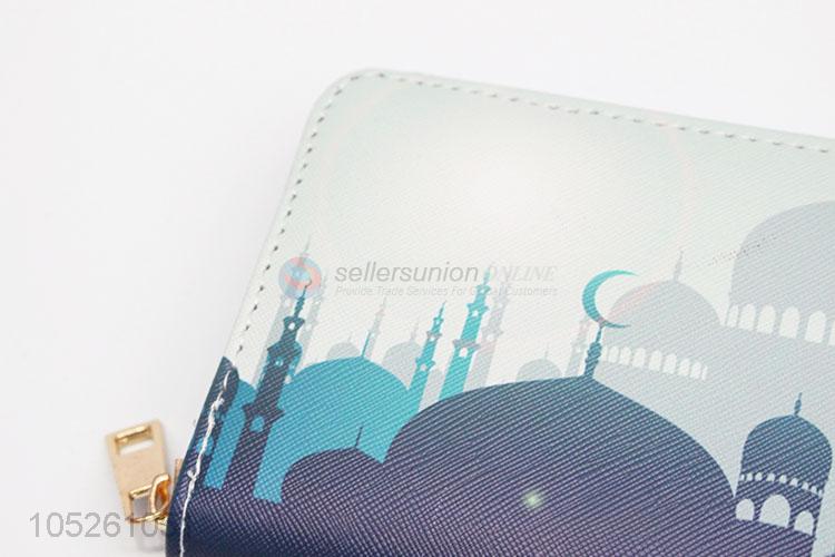 Famous Turkish Beautiful Scenery Printed Female Womens Wallets