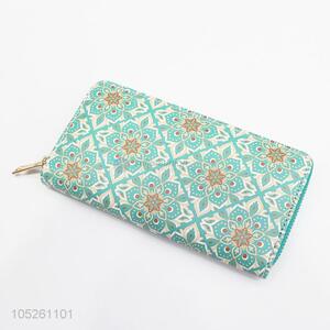 Vintage Flower Pattern Ladies Wallets Purses Woman Wallet Purse