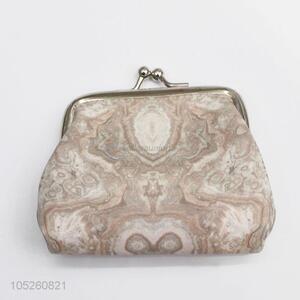 Vintage Flower Design PU Leather Coin Purse & Wallets for Women