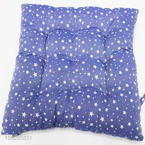 Wholesale Pp Cotton Stuffed Blue Color Star Pattern Seat Cushion With Low Price