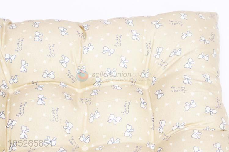 Cute Bowknot Style Pp Cotton Stuffed Seat Cushion