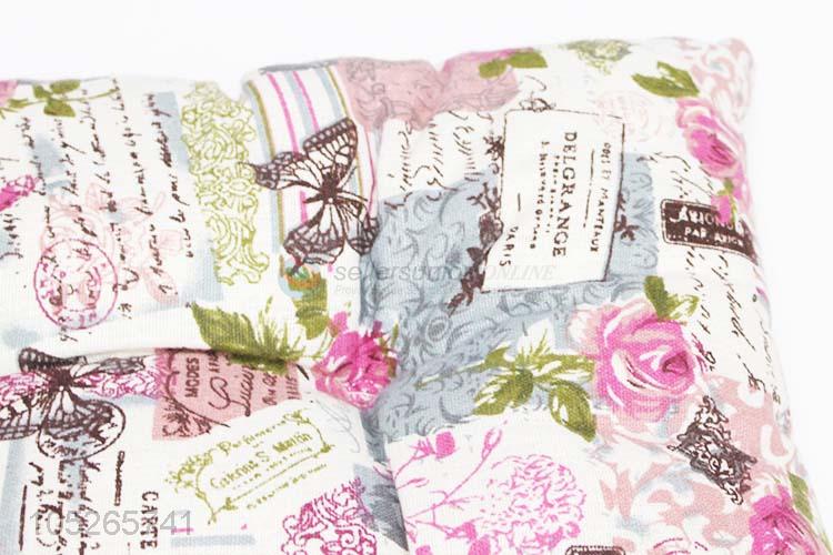 High Quality Rose Pattern Seat Cushion Pp Cotton Filled Cushion