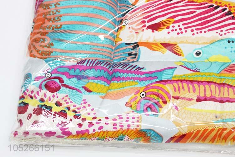 Household&Office Cartoon Colorful Fishes Printed Cushion/Pillow