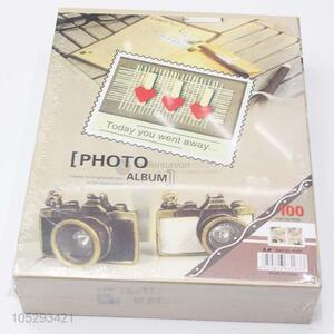 Cheap Price Wholesale Wedding Photo Album Photo Storage Photobook with Transparent Inside Pages