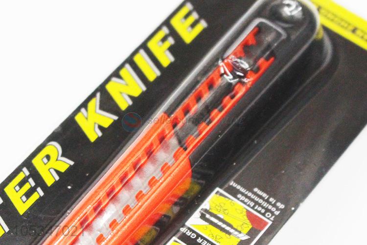 Best Quality Plastic Handle Retractable Utility Knife