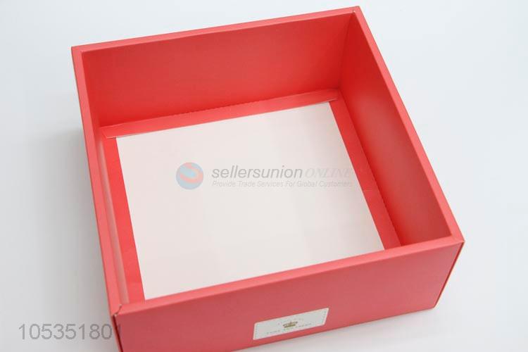 New Arrival Pink Color Paper Carton Paper Box Beautiful Box