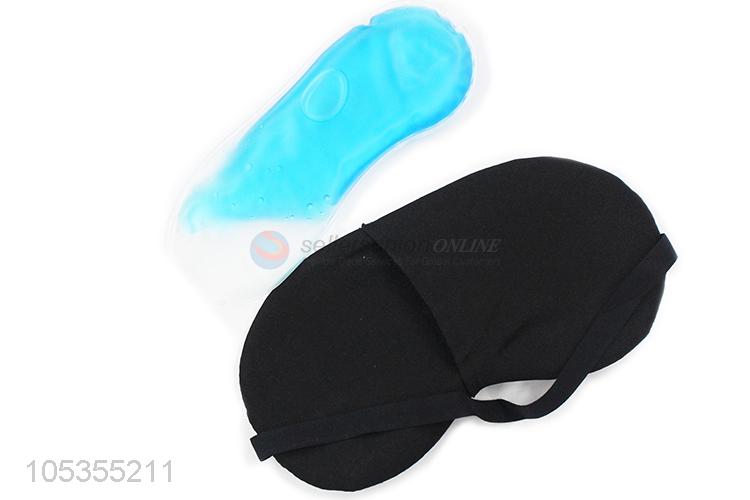 China suppliers rock and roll style gel eyeshade sleeping eye mask