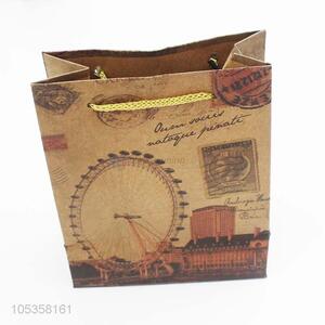 Most popular kraft paper shopping bag gift bag with handle