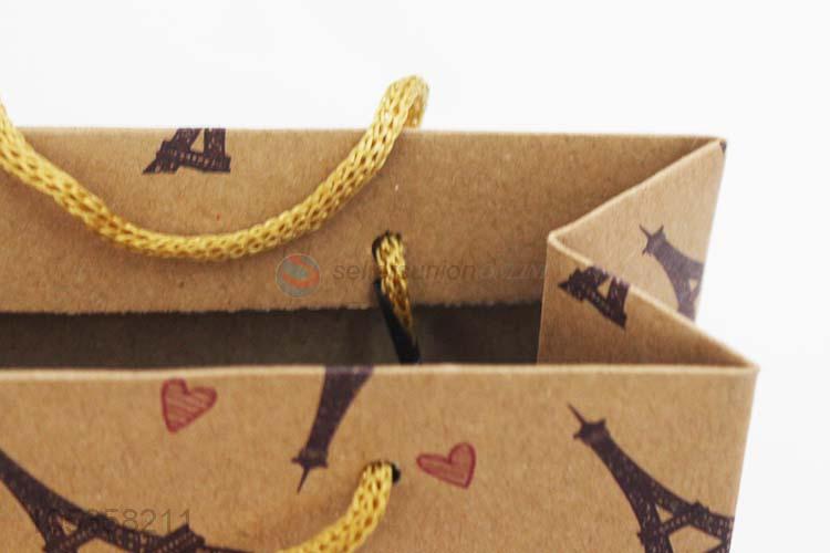 Factory promotional paper bag gift bag customized logo