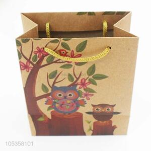 Manufacturer custom custom logo print kraft paper bag gift bag