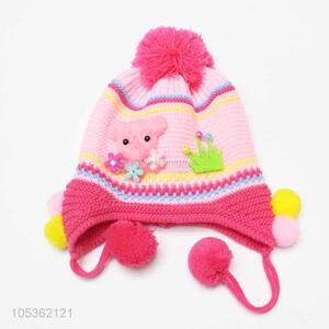 Made In China Wholesale Plush Hat Cartoon Kids Hat