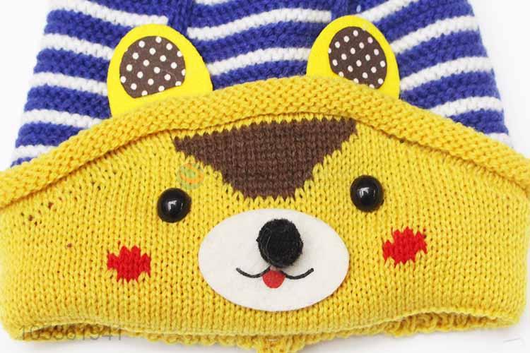 Good Factory Price Cute Baby Wool Cap Children Warm Head Hat