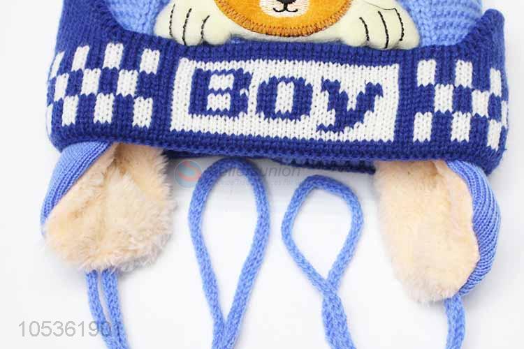 Reasonable Price Cute Bear Thick Warm Children Hats