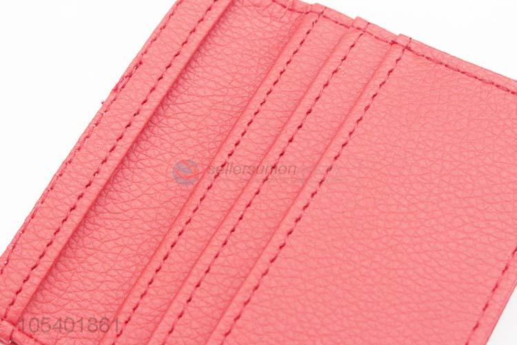 New Design Leather Card Holder Portable Card Protector