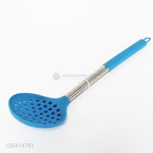 Cheap food grade silicone leakage ladle slotted spoon