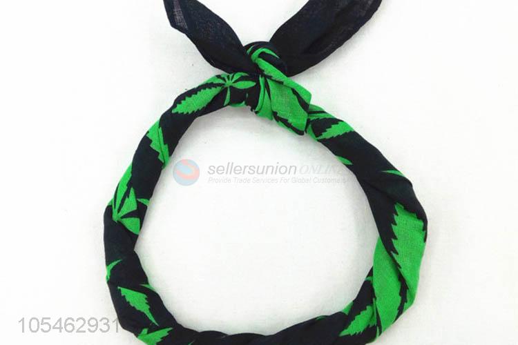 Low price hair accessories square bandanas