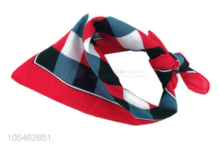 Cheap high quality headwear square head kerchief