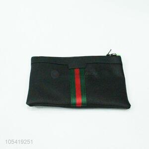 Fashion exquisite red and green stripes women pu shoulder bag