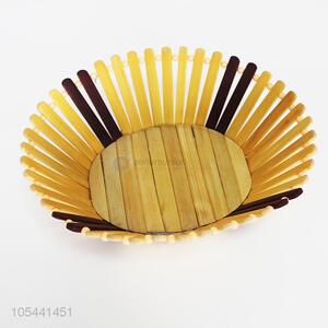 Chinese Factory Bamboo Vegetable/Fruit Basket