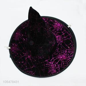 Superior quality purple glitter sequin Halloween hat