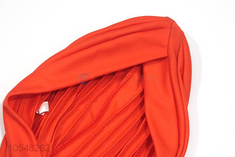 Top manufacturer pleated polyester bandanas
