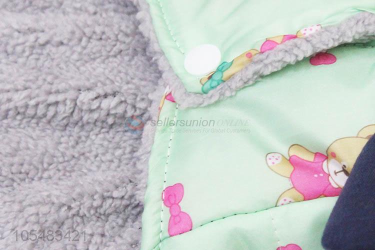 Low price cute bear printed pet winter warm jacket for dogs