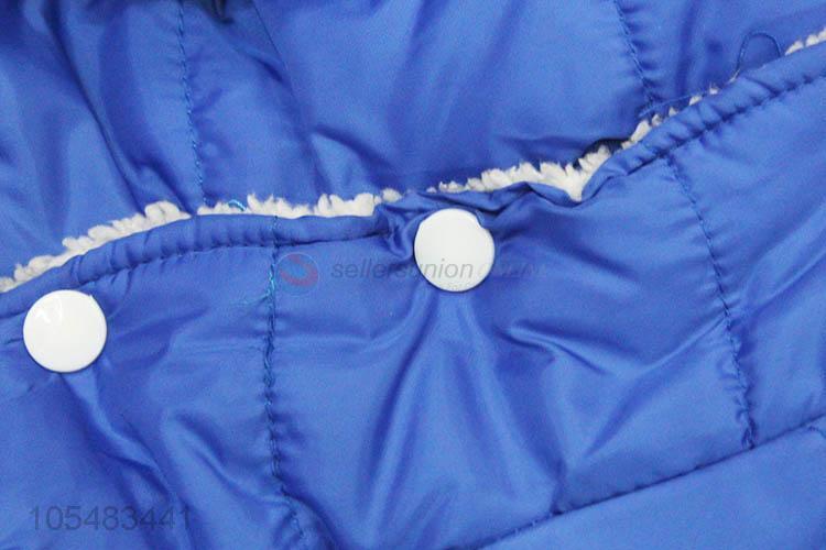 Good quality dog footprint winter warm jacket pet apparel