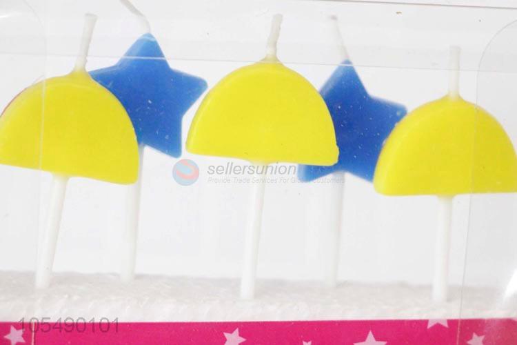 Direct Factory Stars and Rainbow Happy Birthday Candles