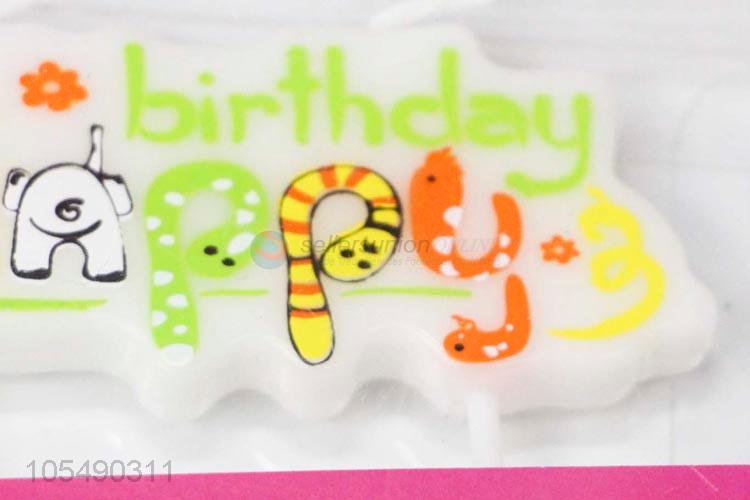 Hot Sale Cartoon Kids Birthday Candle Party Decor Supplies