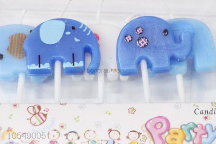 Excellent Quality Elephant Shape Cake Candles for Decoration