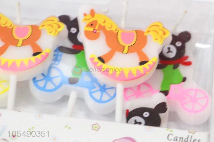 Factory Direct High Quality Kids Cartoon Happy Birthday Cake Candle