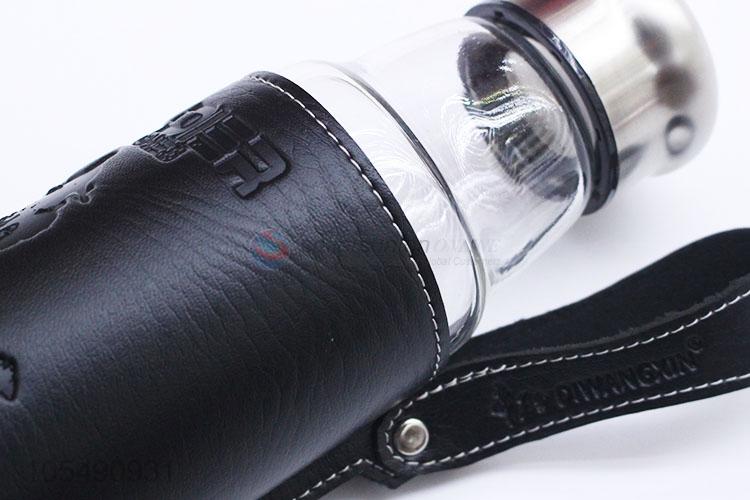 China maker portable scald-proof glass bottle