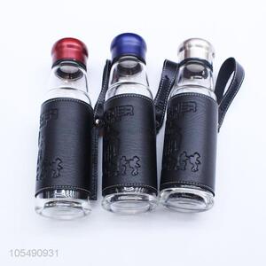 China maker portable scald-proof glass bottle