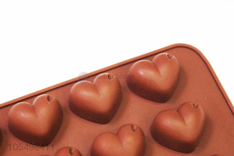 Competitive Price Love Heart Shaped Silicone Chocolate Molds