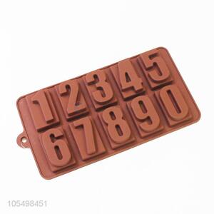 Direct Price Number Shaped Silicone Chocolate Molds