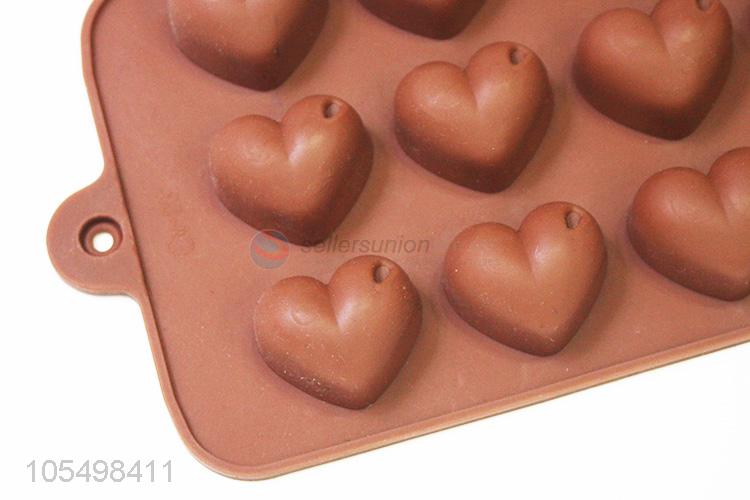 Competitive Price Love Heart Shaped Silicone Chocolate Molds