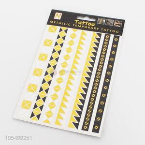 High Quality Gold Blocking Tattoo Sticker