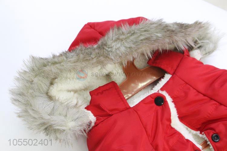 Competitive Price Pet Winter Hooded Coat Pet Apparel